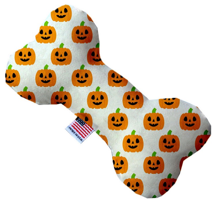 Happy Pumpkins 6 inch Stuffing Free Bone Dog Toy